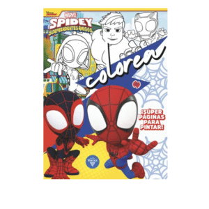 LIBRO COLOREA SPIDEY  LICENCIA