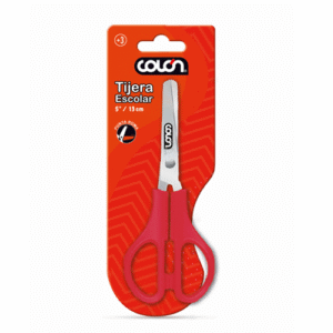 BLISTER TIJERA ESCOLAR COLON