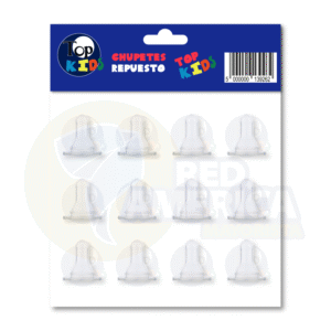TETE REPUESTO MAMADERA TOP KIDS 12 UND