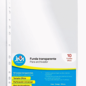 FUNDA OFICIO TRANSPARENTE 35MIC