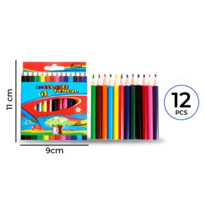 LAPICES 12 COLORES CORTO