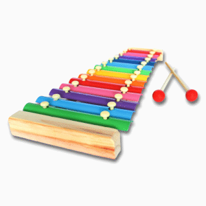 METALOFONO MADERA 13 NOTAS METALICAS