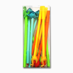 DOCENA BOLIGRAFOS INFANTIL DISEÑO DINOSAURIOS