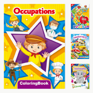 LIBRO DE COLOREAR EDUCATIVO 21X28.5 CM