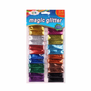 SET 24 ESCARCHA COLORES SURTIDOS