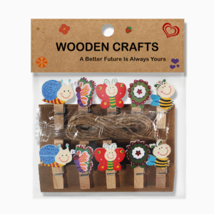 PINZA PARA MANUALIDADES MARIPOSA 10 PCS