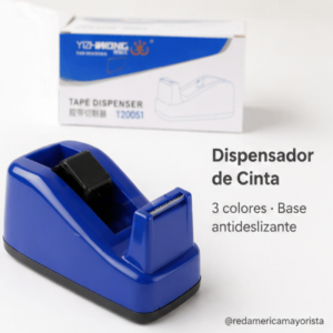 PORTA CINTA ADHESIVA DE ESCRITORIO