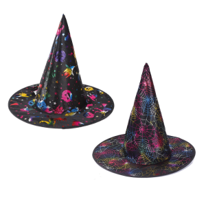 SOMBRERO BRUJA MIX COLOR