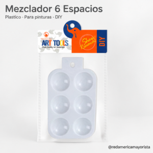 ART TOOLS MEZCLADOR 6 ESPACIOS BLISTER