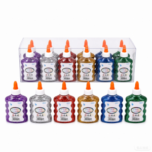 GLITTER GLUE 100 ML COLORES SURTIDOS