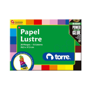 BOLSON TORRE PAPEL LUSTRE 20HJS. IMAGIA