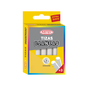 TIZA BLANCA ARTEL 12 UN