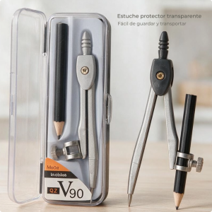 COMPÁS METÁLICO QZ V90
