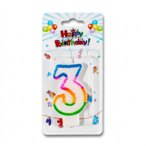 VELA NUMERO" 3 "