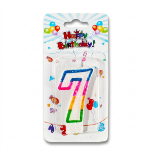 VELA NUMERO "7"